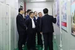 宜春市电子信息产业链招商小分队莅临开云手机端入口-开云online(中国)参观调研